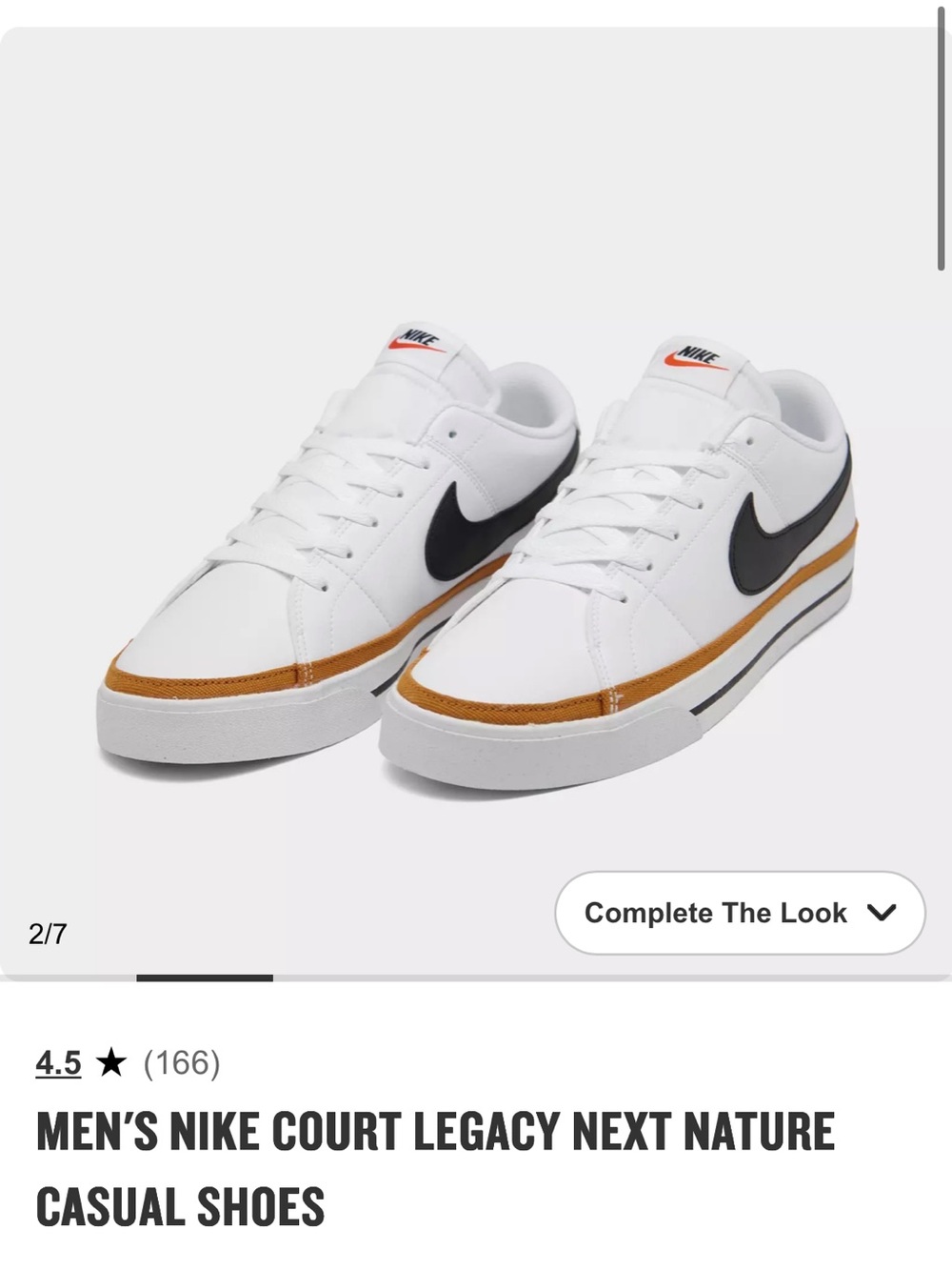 Nike Men’s Court Legacy Next Nature Casual Shoes - 11.5